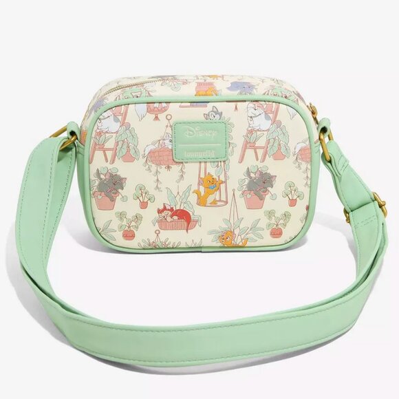 Loungefly Handbags - Loungefly Disney Cats Plants Crossbody Bag NWT